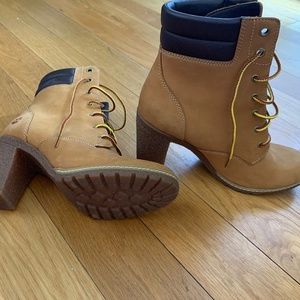 Timberland heeled boots
